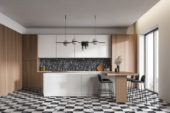 Obsession 10x10 Nero | Gemini Tile and Marble