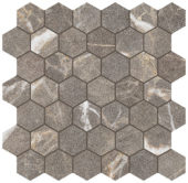 Royal Stoneworks 2" Regal Brown Marble Hex | Gemini Tile and Marble
