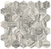 Royal Stoneworks 2" Regal Grey Vein Hex | Gemini Tile and Marble