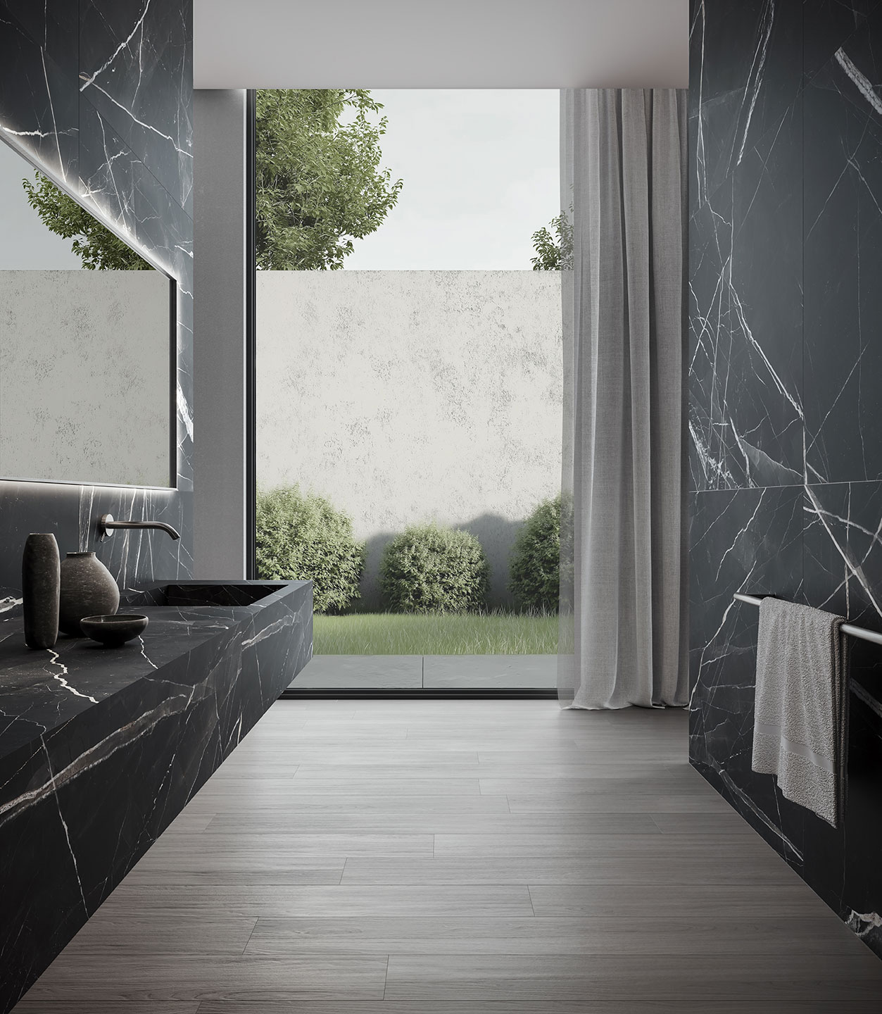 Royal Stoneworks REGAL BLACK VEIN 1 | Gemini Tile and Marble