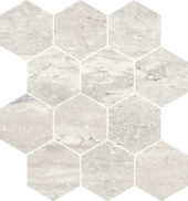 Saturnia 3x3 Hex Roman Matte | Gemini Tile and Marble