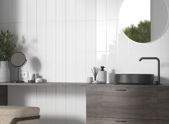 Sausalito 5X13 White  Gloss 02 | Gemini Tile and Marble