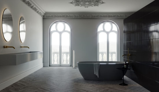 Aspen 4x24 Grey Ridge | Gemini Tile and Marble