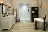 Carrara Marble Gloss Shower Wall Kit 36x60x94 | Gemini Tile and Marble