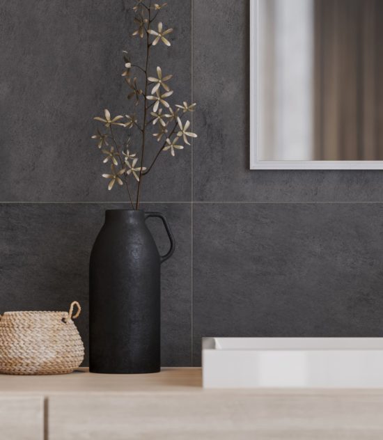 Cinq 13x13 Black | Gemini Tile and Marble