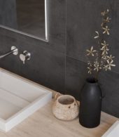 Cinq 13x13 Black | Gemini Tile and Marble