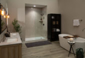 Drift Sand Gloss Shower Wall Kit 32x60x94 | Gemini Tile and Marble