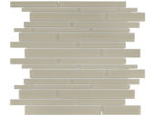 Earth Random Strip Mosaic | Gemini Tile and Marble