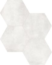 Form 7" Hexagon Ivory | Gemini Tile and Marble