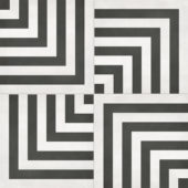 Form 8x8 Monochrome Geo | Gemini Tile and Marble