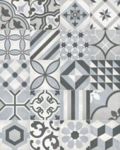 Form 8x8 Tide Deco Blend | Gemini Tile and Marble
