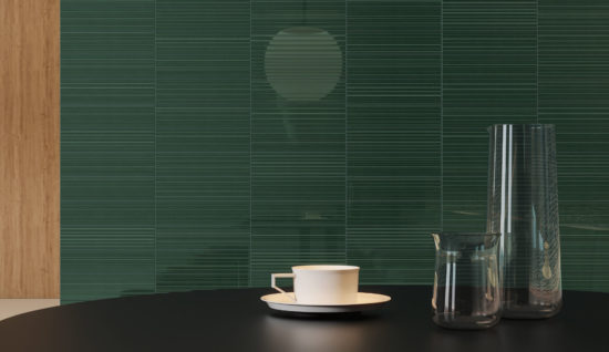 Geometra 3x12 Emerald Divide | Gemini Tile and Marble
