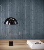 Geometra 3x12 Ink Ivy | Gemini Tile and Marble