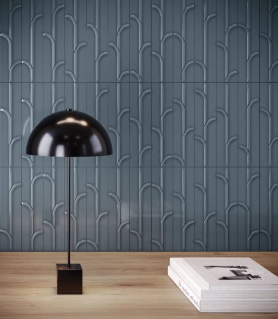 Geometra 3x12 Ink Ivy | Gemini Tile and Marble