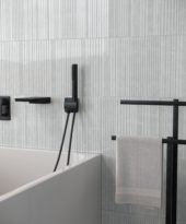 Geometra 3x12 Silver Divide | Gemini Tile and Marble