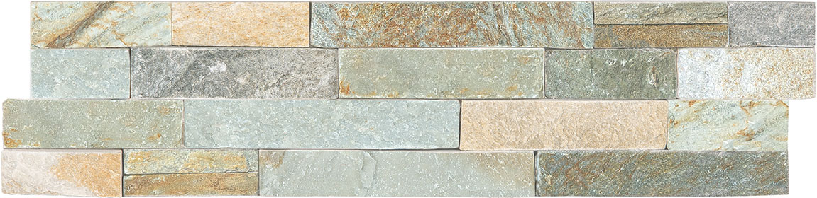 Ledger Stone 6x24 Beachwalk Split Face Corner | Gemini Tile and Marble