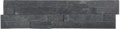Ledger Stone 6x24 Carbon Split Face Corner | Gemini Tile and Marble