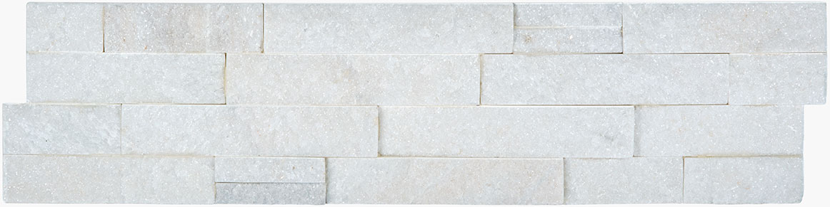 Ledger Stone 6x24 Glacier Split Face Corner | Gemini Tile and Marble