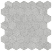 Lithoform 2" Hex Veincut Twilight | Gemini Tile and Marble