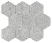 Lithoform 4" Hex Crosscut Twilight | Gemini Tile and Marble