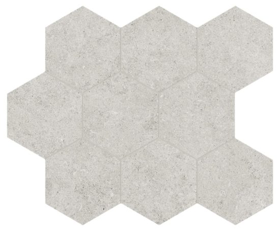 Lithoform 4" Hex Crosscut Vista | Gemini Tile and Marble