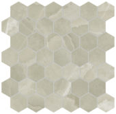 Lustra 2" Hex Onyx Sage Honed | Gemini Tile and Marble
