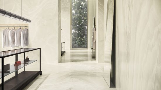 Lustra 48x110 Onyx Crema Honed | Gemini Tile and Marble