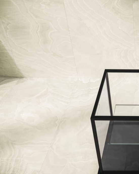 Lustra 48x110 Onyx Crema Honed | Gemini Tile and Marble