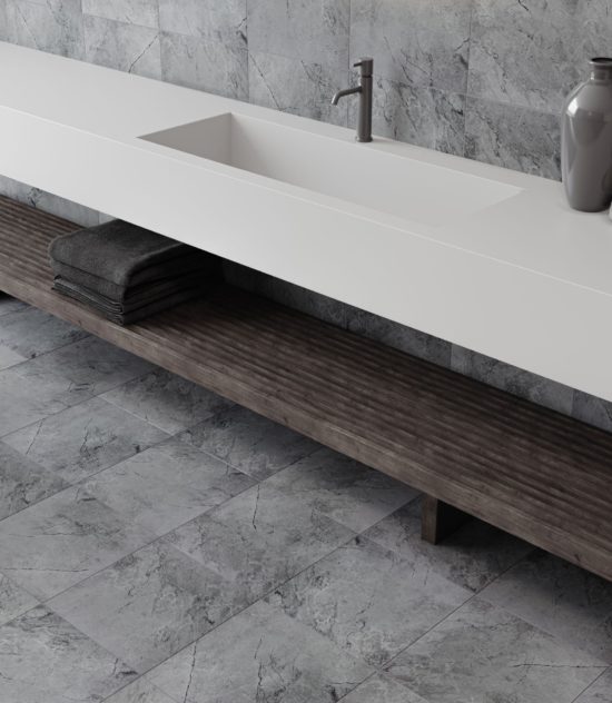 Malena 13x13 Carbon Matte | Gemini Tile and Marble