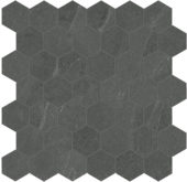 Nord 2 Hex Carbon | Gemini Tile and Marble