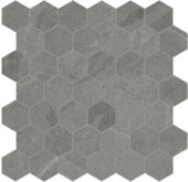 Nord 2 Hex Chromium | Gemini Tile and Marble