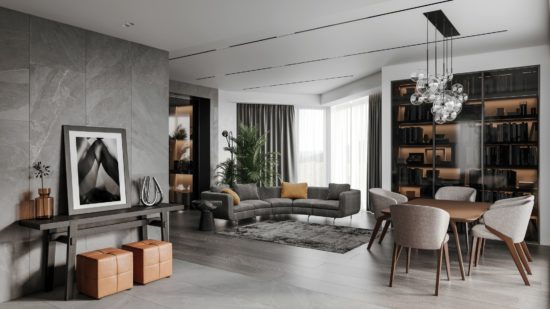 Nord 24x24 Chromium | Gemini Tile and Marble