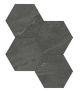 Nord 6 Hex Carbon | Gemini Tile and Marble