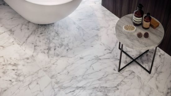 Plata 24x48 Carrara Abisso Polished | Gemini Tile and Marble