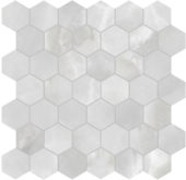 Plata Onyx Crystallo 2 Hexagon Matte | Gemini Tile and Marble