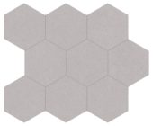 Serena 4" Hex Shale | Gemini Tile and Marble