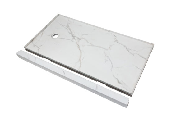 Shower Pan 30×60 Bianco Marble
