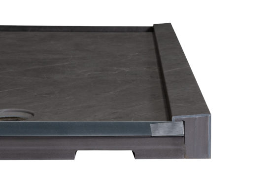 Shower Pan 30x60 Graphite Slate | Gemini Tile and Marble