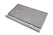 Shower Pan 30x60 Urban Concrete | Gemini Tile and Marble
