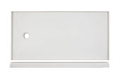 Shower Pan 30x60 Vivid White | Gemini Tile and Marble