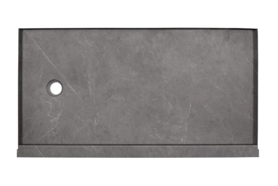 Shower Pan 32x60 Graphite Slate | Gemini Tile and Marble
