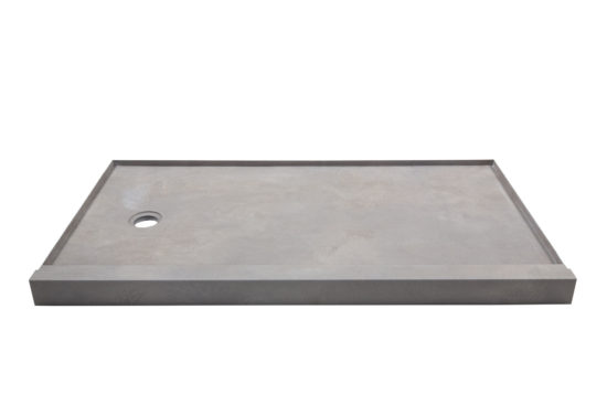 Shower Pan 32x60 Urban Concrete | Gemini Tile and Marble
