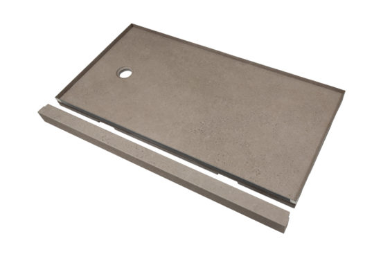 Shower Pan 36×60 Concrete Sand