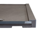 Shower Pan 36x60 Concrete Sand | Gemini Tile and Marble