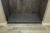 Shower Pan 36x60 Graphite Slate | Gemini Tile and Marble