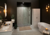 Shower Pan 36x60 Urban Concrete | Gemini Tile and Marble