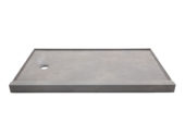 Shower Pan 36x60 Urban Concrete | Gemini Tile and Marble