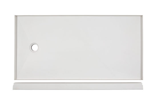 Shower Pan 36x60 Vivid White | Gemini Tile and Marble