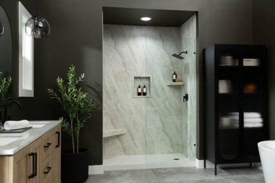 Shower Pan 36x60 Vivid White | Gemini Tile and Marble