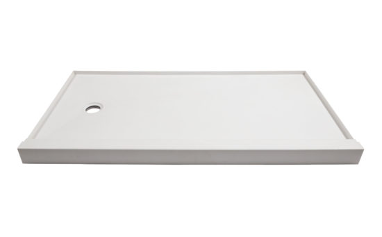 Shower Pan 36x60 Vivid White | Gemini Tile and Marble